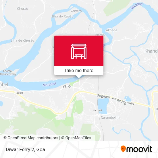 Diwar Ferry 2 map