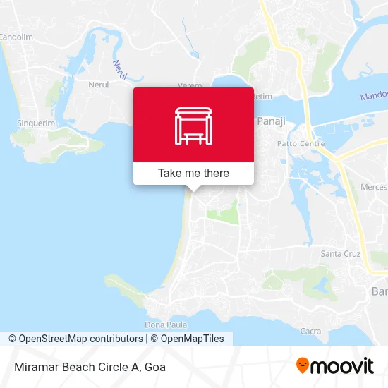 Miramar Beach Circle A map