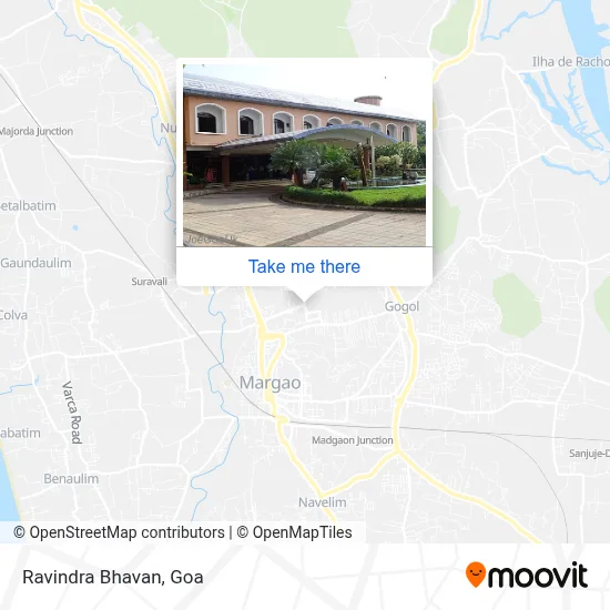 Ravindra Bhavan map