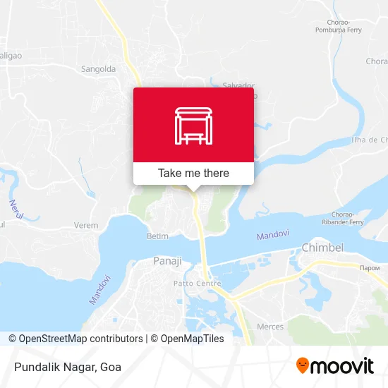 Pundalik Nagar map