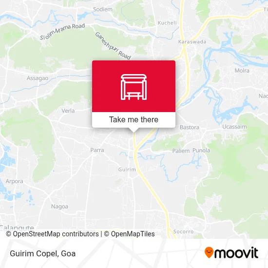 Guirim Copel map