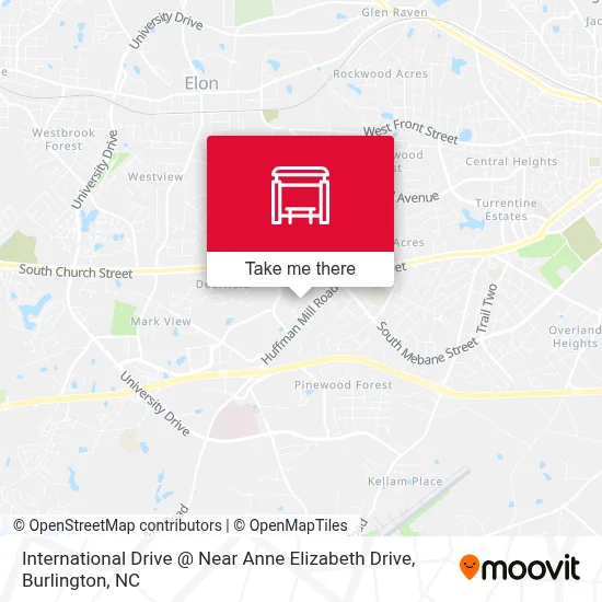 International Drive @ Near Anne Elizabeth Drive map