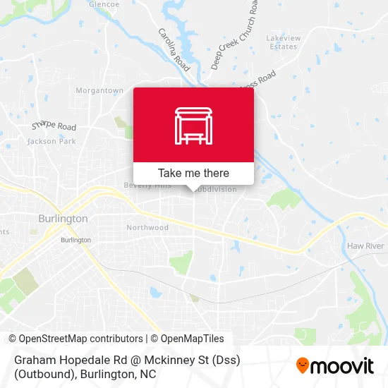 Graham Hopedale Rd @ Mckinney St (Dss) (Outbound) map