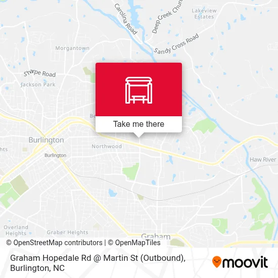 Graham Hopedale Rd @ Martin St (Outbound) map