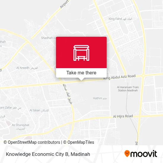 Knowledge Economic City B map
