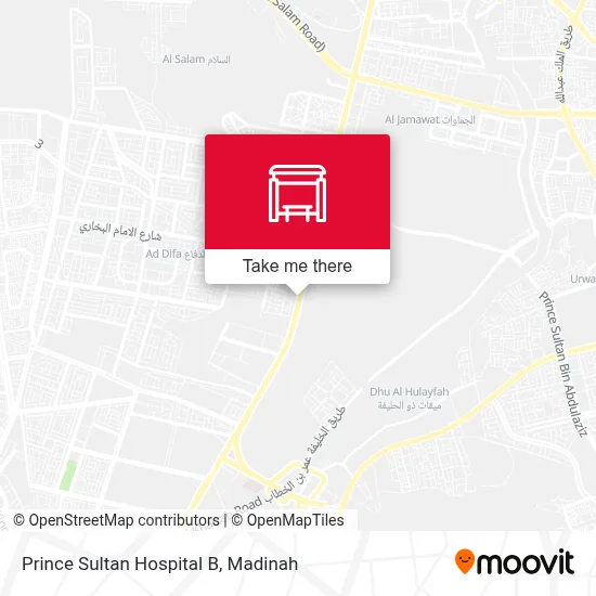 Prince Sultan Hospital B map