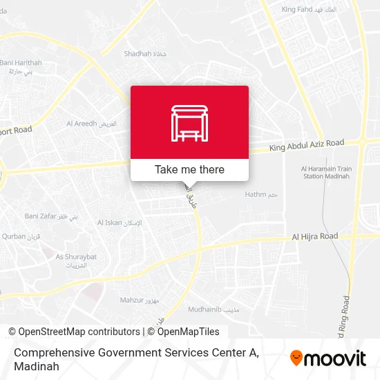 Comprehensive Government Services Center A map