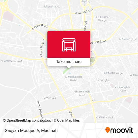 Saqyah Mosque A map