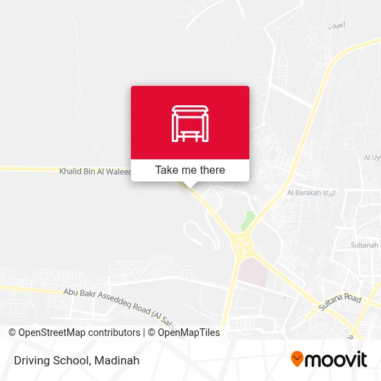 Driving School map