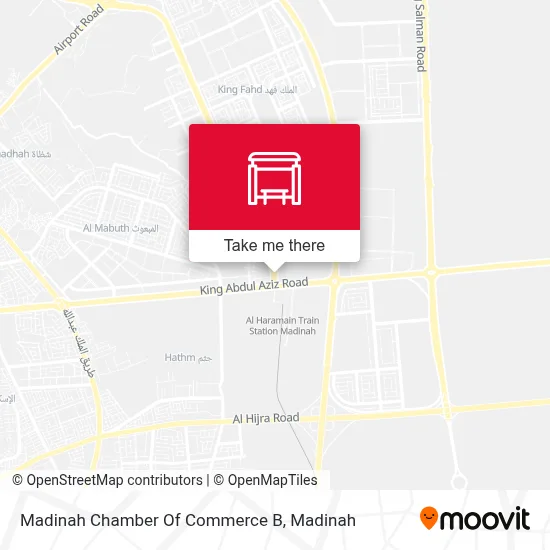 Madinah Chamber Of Commerce B map