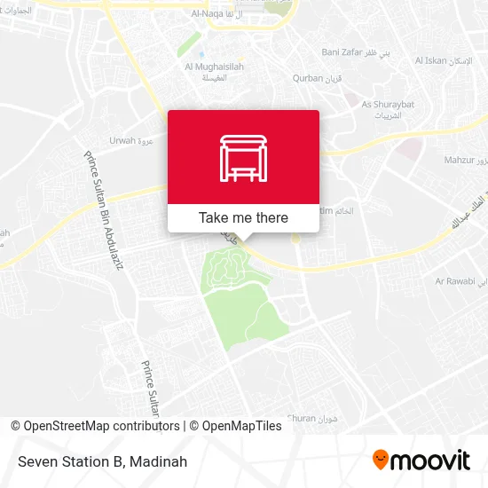 Seven Station B map