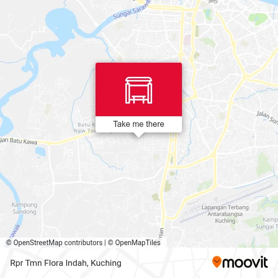 Rpr Tmn Flora Indah map