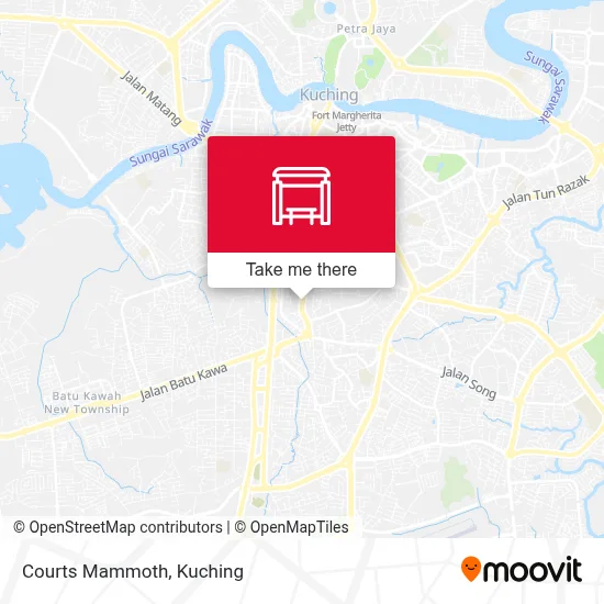Courts Mammoth map