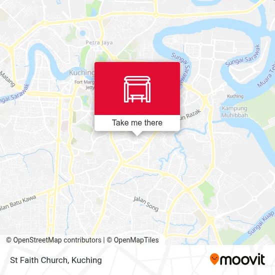 St Faith Church map