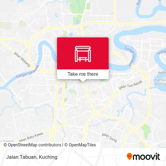 Jalan Tabuan map
