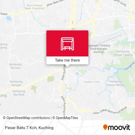 Pasar Batu 7 Kch map
