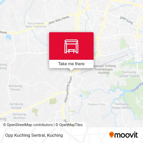 Opp Kuching Sentral map