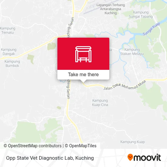 Opp State Vet Diagnostic Lab map