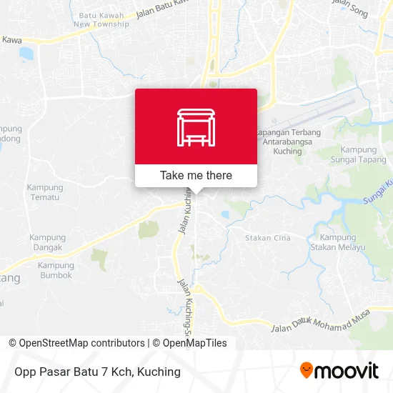 Opp Pasar Batu 7 Kch map