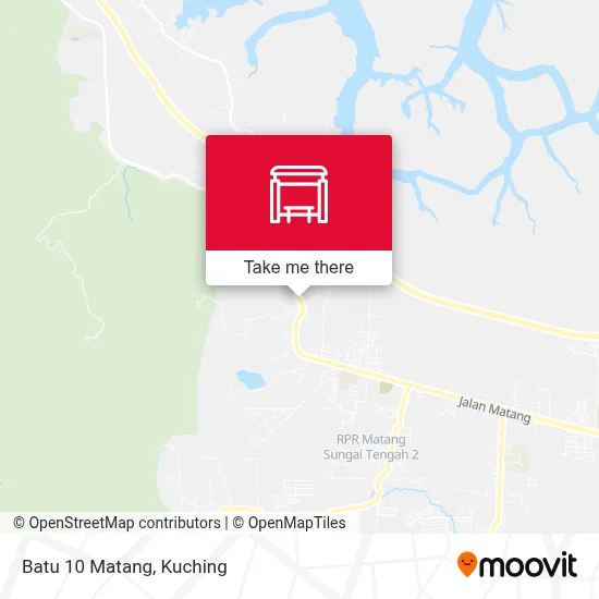 Batu 10 Matang map