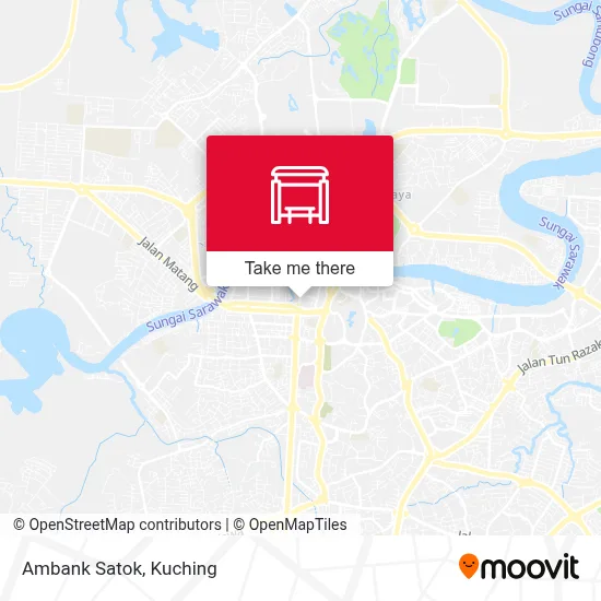 Ambank Satok map