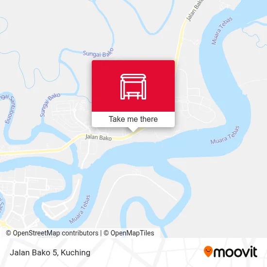 Jalan Bako 5 map