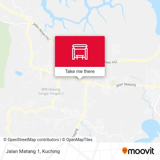 Jalan Matang 1 map