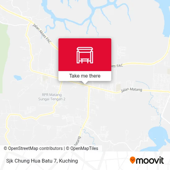 Sjk Chung Hua Batu 7 map