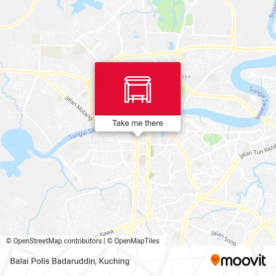 Balai Polis Badaruddin map