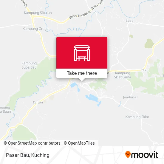Pasar Bau map