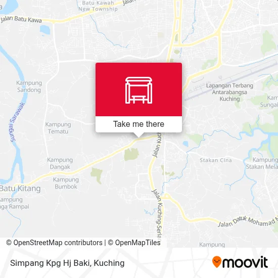 Simpang Kpg Hj Baki map