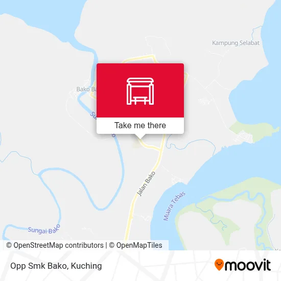 Opp Smk Bako map