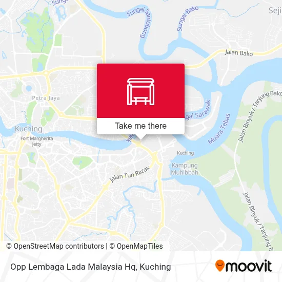 Opp Lembaga Lada Malaysia Hq map