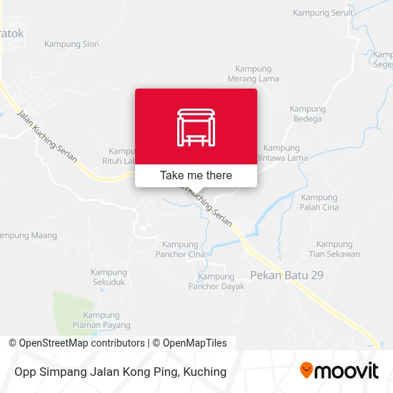 Opp Simpang Jalan Kong Ping map