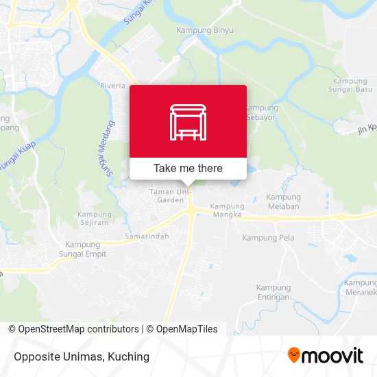 Opposite Unimas map