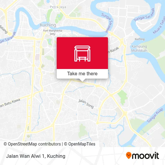 Jalan Wan Alwi 1 map