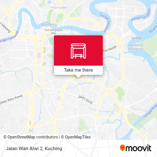 Jalan Wan Alwi 2 map