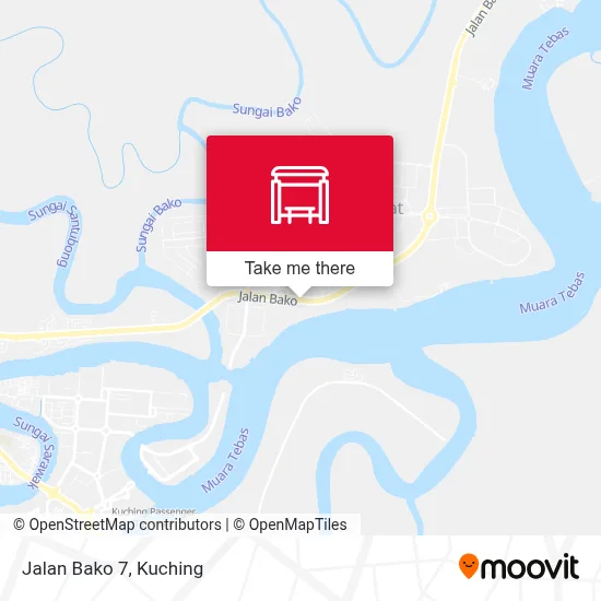 Jalan Bako 7 map