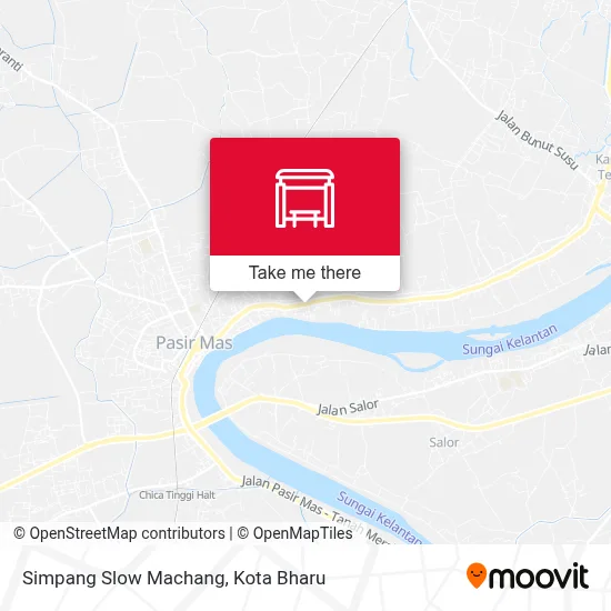 Simpang Slow Machang map