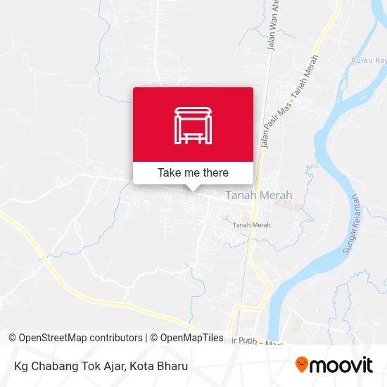Kg Chabang Tok Ajar map