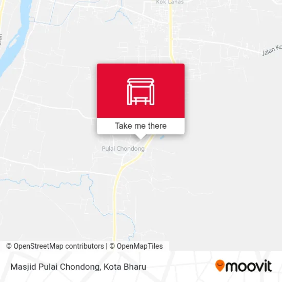 Masjid Pulai Chondong map