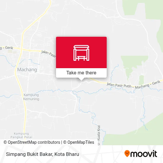 Simpang Bukit Bakar map