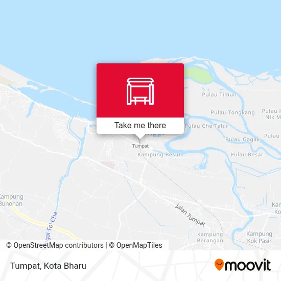 Tumpat map