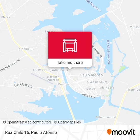 Rua Chile 16 map
