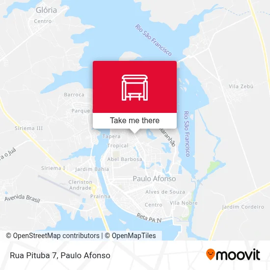 Rua Pituba 7 map