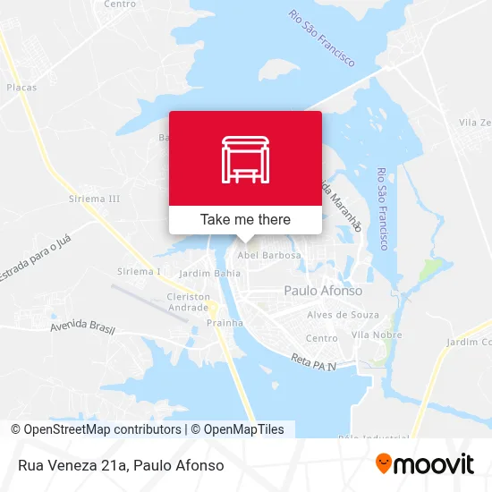 Rua Veneza 21a map
