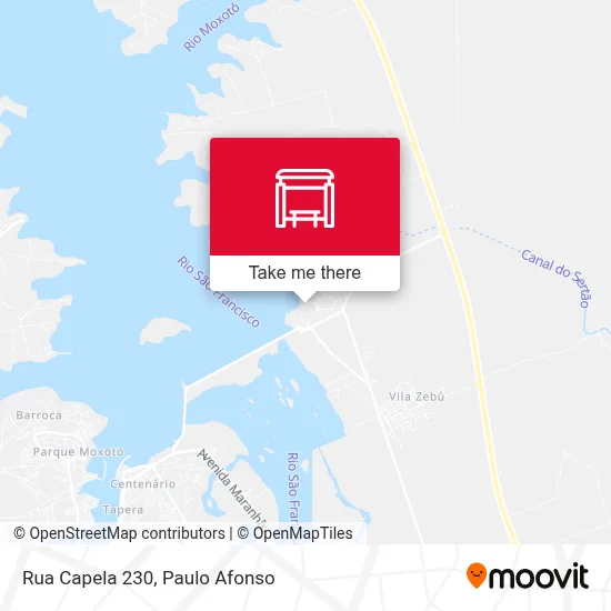 Rua Capela 230 map