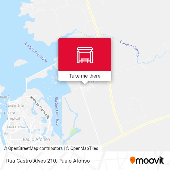 Rua Castro Alves 210 map