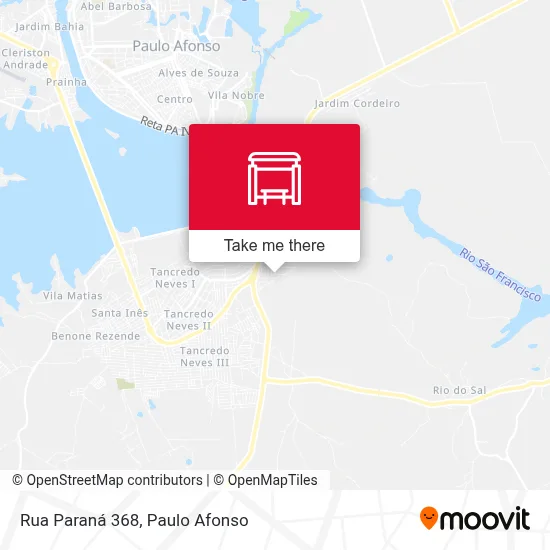 Rua Paraná 368 map