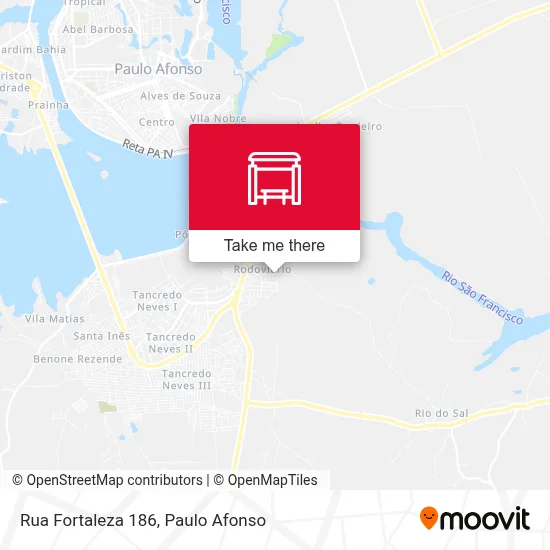 Rua Fortaleza 186 map